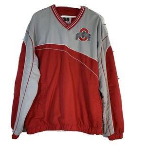 58 Sports - Vintage OSU Buckeyes 2 Pocket Pullover - Size XXL